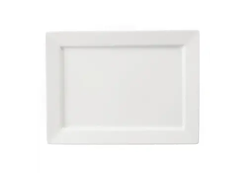  Olympia Whiteware | rectangular bowl with wide rim | 400x295mm 