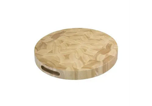  Vogue Rundes Schneidebrett aus Holz | 4,5 (h) x 40 (Ø) cm 