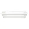 HorecaTraders Ceramic GN 1/2 container | 3.1L | 6.5(h) x 32(w) x 26(d)cm |