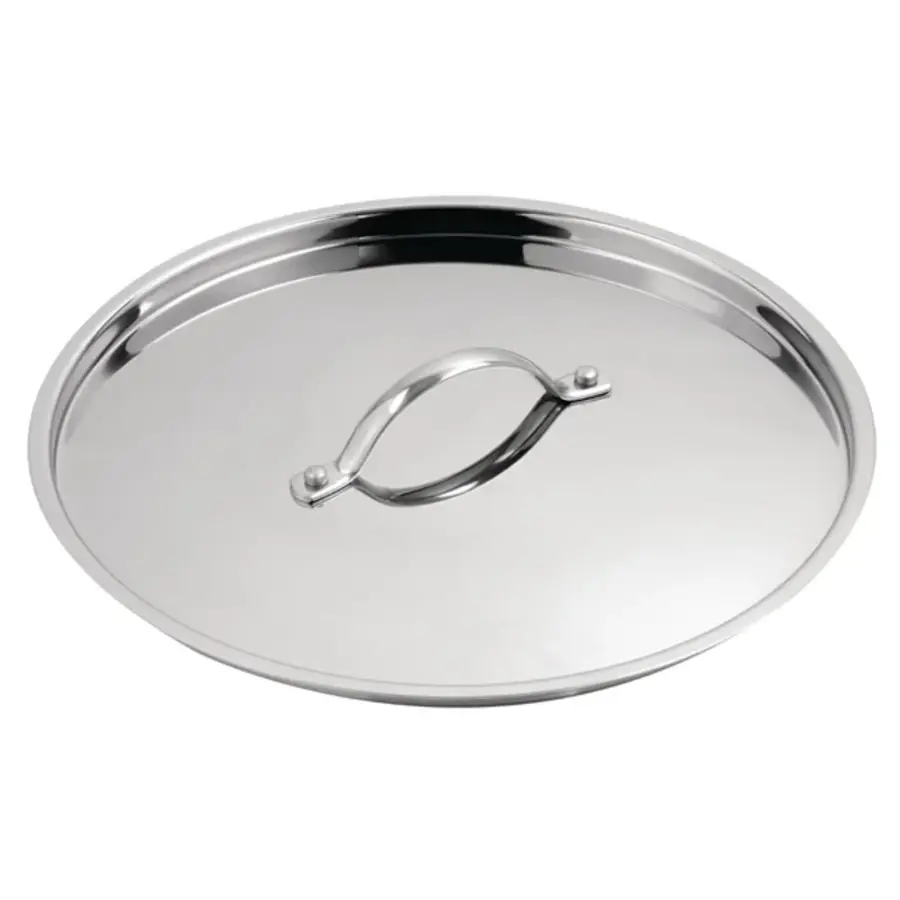 Vogue stainless steel lid 180 mm
