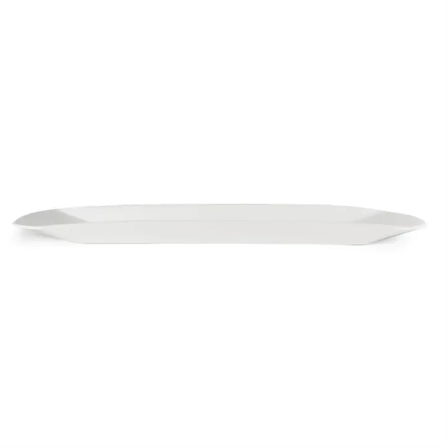 Plat à vaisselle blanc 650 mm