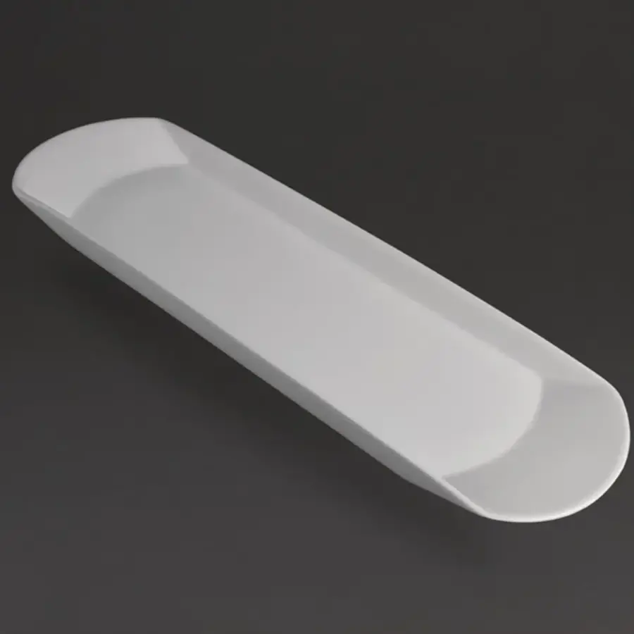 Plat à vaisselle blanc 650 mm