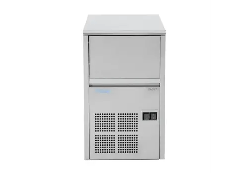 HorecaTraders Machine à glace Polar série U | capacité de 21 kg | acier inoxydable | 59 x 35,5 x 43,5 cm 