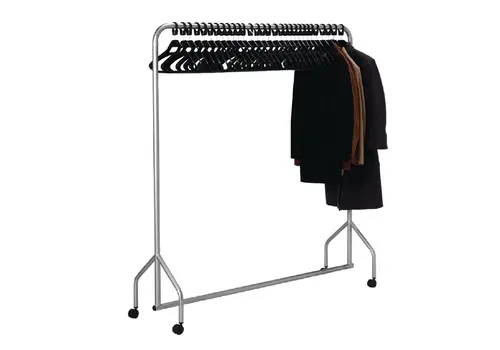  HorecaTraders Portant à vêtements en métal 