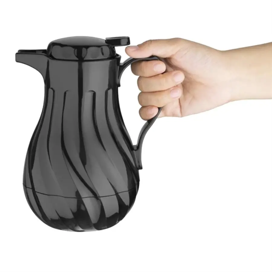Dose Schwarz 1,2 Liter | Polypropylen |