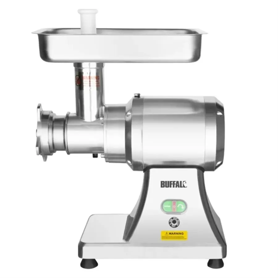 Buffalo heavy-duty meat grinder size 22 | Aluminum & Stainless Steel | 220-240V