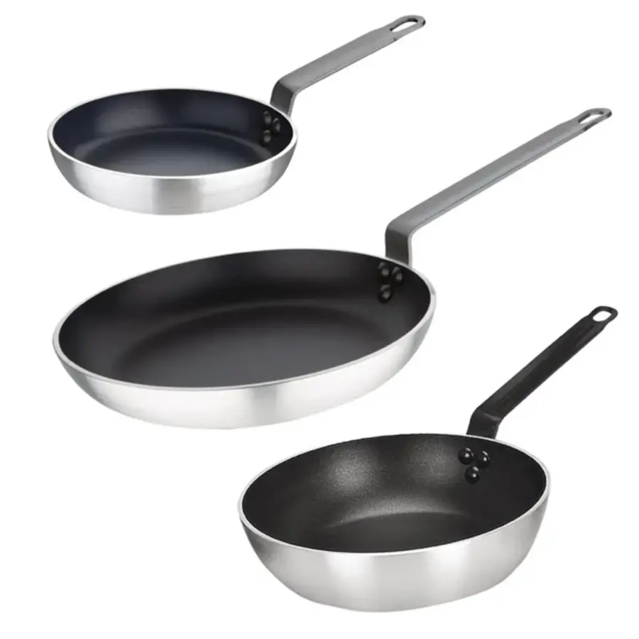 Vogue | Cook Like A Pro 3-piece non-stick frying pan and sauté pan set