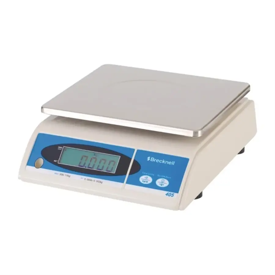 Elektronische Waage von Brecknell, 6 kg | Edelstahl | 11 (H) x 22,5 (B) x 30,5 (T) cm