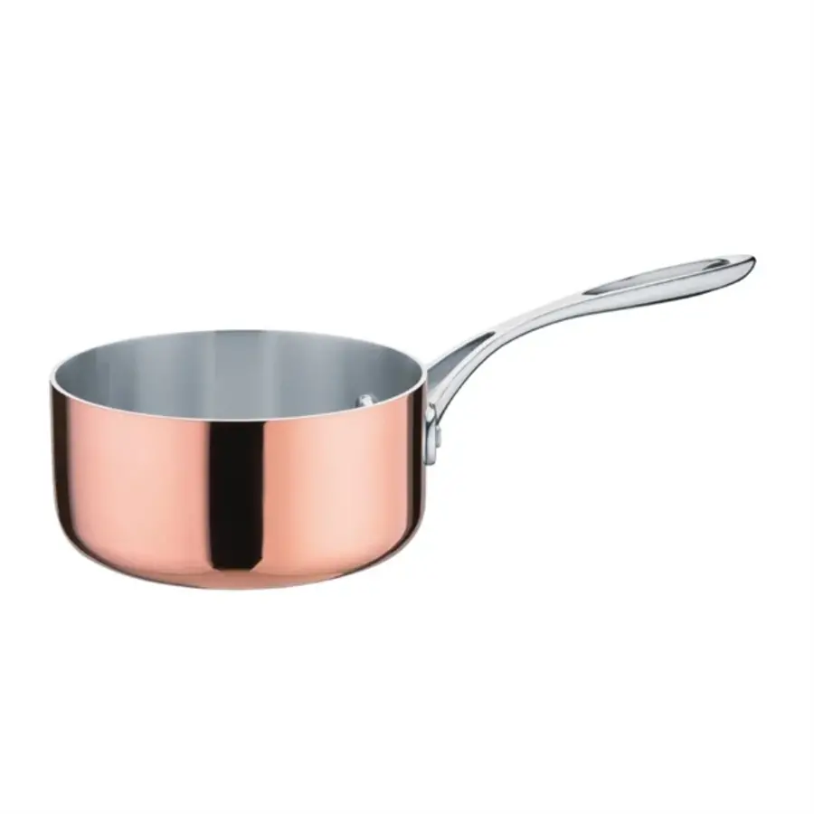 cook like a pro 3 piece triple wall copper pan set