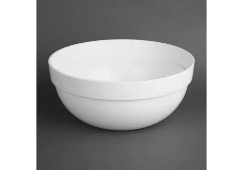  Nisbets Nisbets Essentials polypropylene white mixing bowl | 3L | n11(h) x 26(Ø)cm 