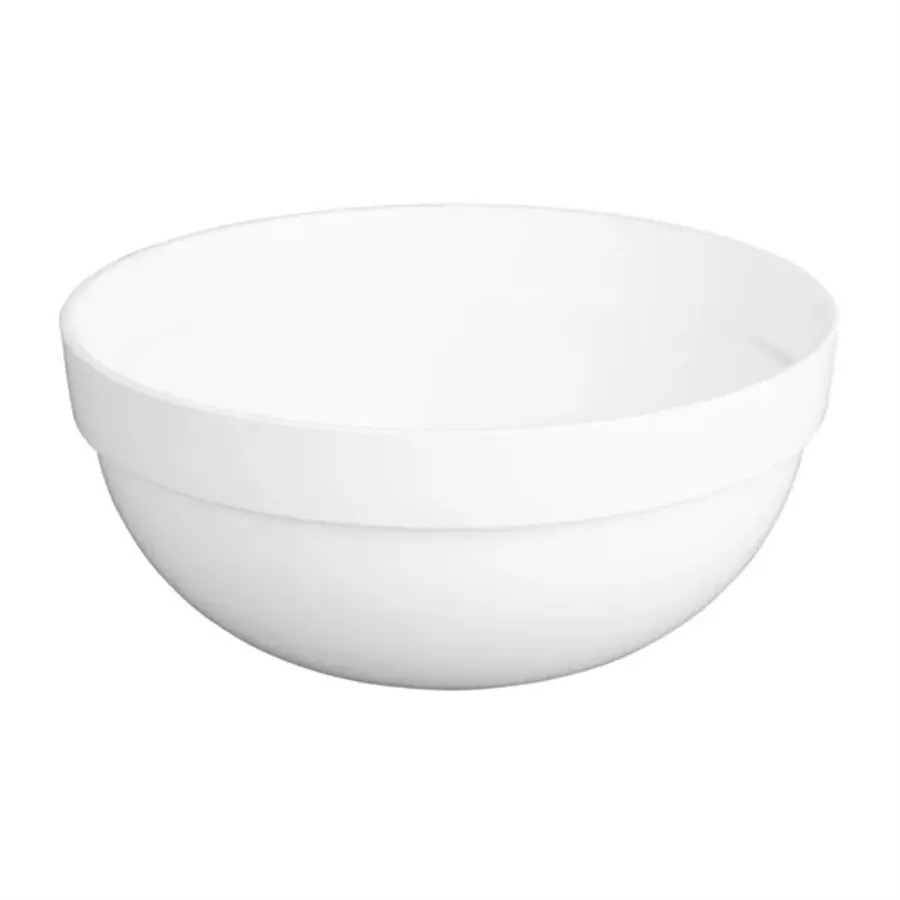 Weiße Rührschüssel aus Polypropylen von Essentials | 3L | n11(h) x 26(Ø)cm