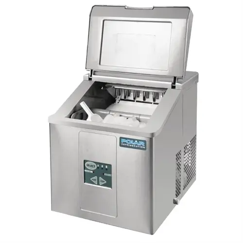  Polar Polar C-Series Countertop Ice Cream Maker | Stainless Steel | 41.5(h) x 36.5(w) x 42(d)cm 