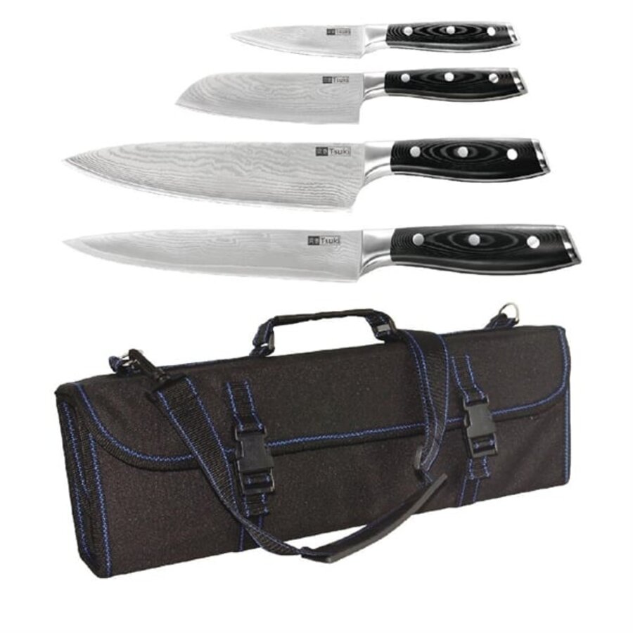 tsuki 4-part series | 7 knife set | suitcase special offer