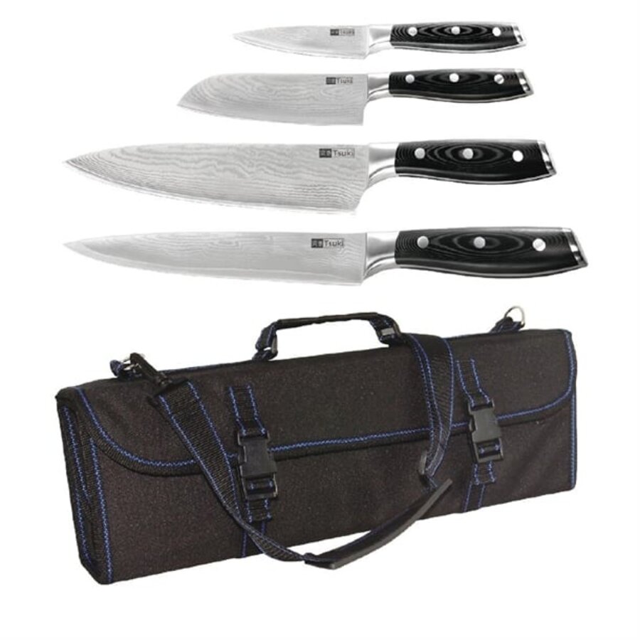 tsuki 4 piece series | 7 knife set | case special offer