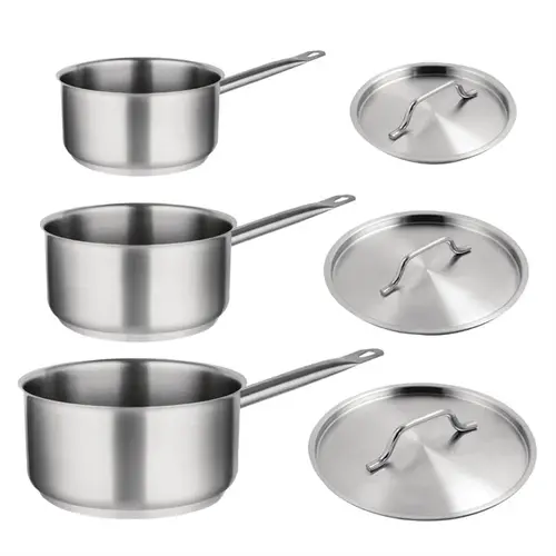  HorecaTraders Ensemble de casseroles Vogue | (3 pièces) 