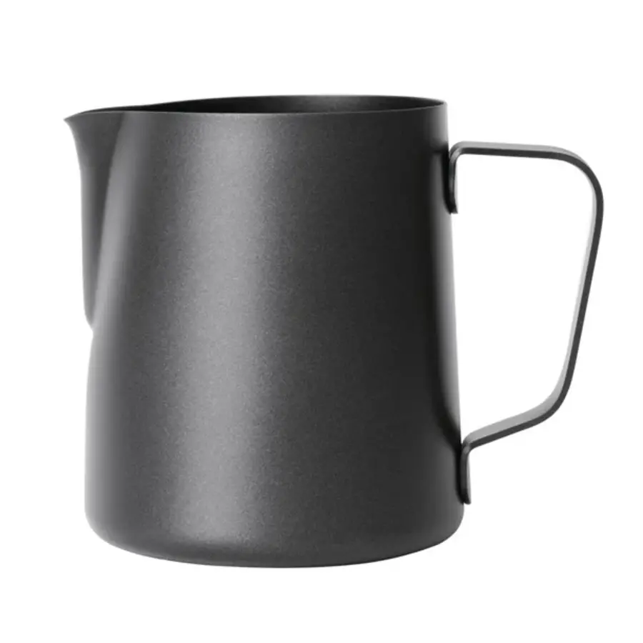 Milk frothing jug with non-stick coating | Black | 34cl