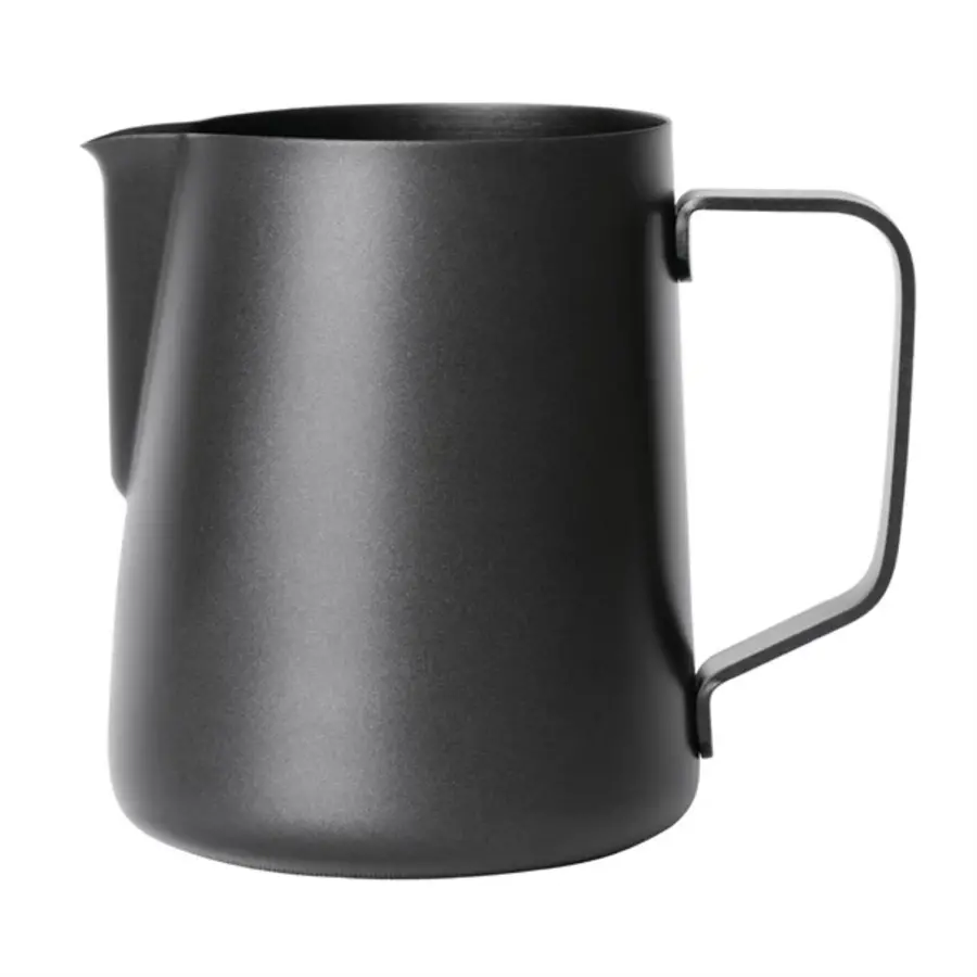 antihaftbeschichteter Milchaufschäumer | Schwarz | 570 ml
