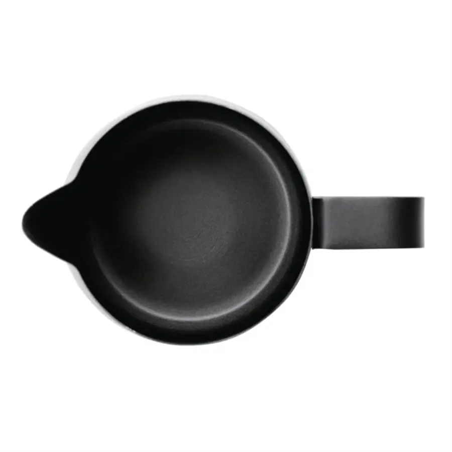 antihaftbeschichteter Milchaufschäumer | Schwarz | 570 ml