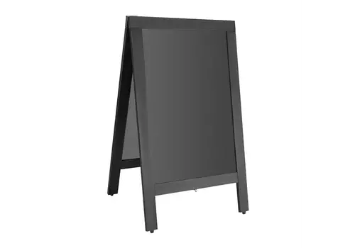  Olympia stoepplank |  zwart houten frame | 500x850mm 