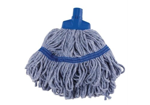 HorecaTraders SYR round mop | 35.5cm | blue 