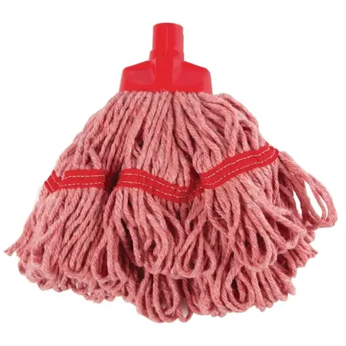  HorecaTraders SYR round mop | 35.5cm | red 