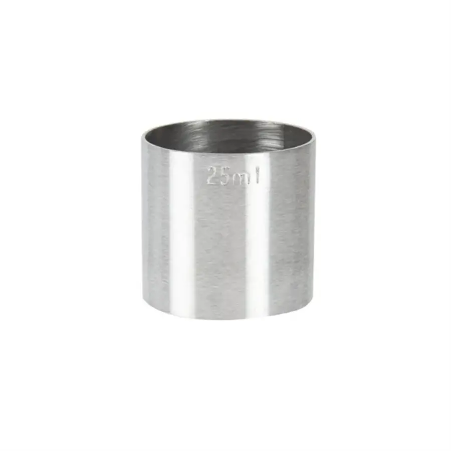 Beaumont Edelstahl-Maßstab | 25 ml | CE-Kennzeichnung