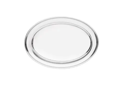  Olympia plateau | acier inoxydable | Ovale | 220 mm 