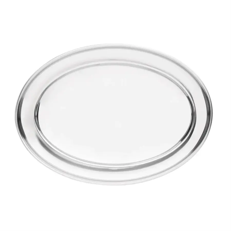 Tablett | Edelstahl | Oval | 220 mm
