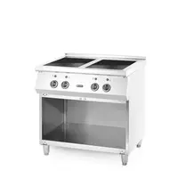 Cuisinière à induction Hendi | 4 brûleurs | 800x720x854 mm