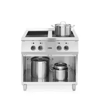 Hendi induction stove | 4-burner | 800x720x854mm