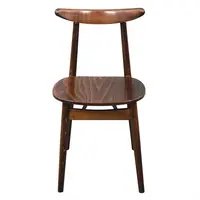 Fameg | chaise d'appoint en noyer | (paquet de 2)