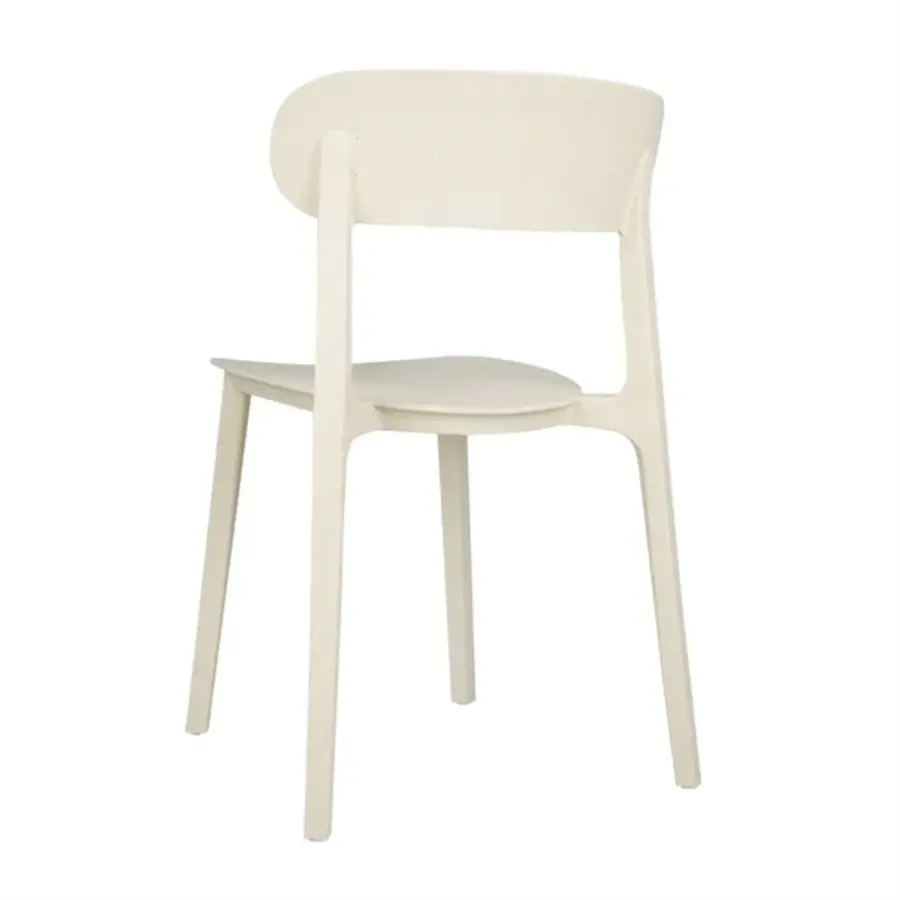 Chaise d'appoint Eden | 2 pièces | 77,5 (h) x 48 (l) cm