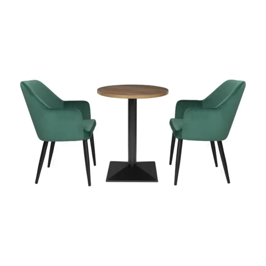 Table ronde complète | PVC | 12(h) x 65(l)cm | 60(Ø)cm
