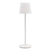 Securit White Dimmable LED Table Lamp Feline | incl. magnetic charging cable