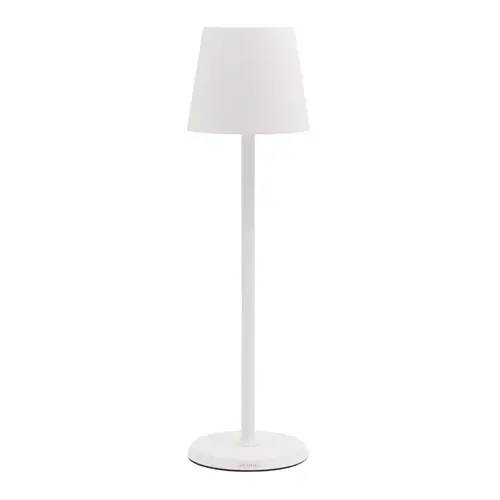  Securit Weiße dimmbare LED-Tischlampe Feline | inkl. magnetischem Ladekabel 