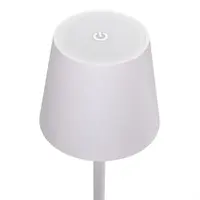 Witte Dimbare LED Tafellamp Feline | incl magnetische oplaadkabel