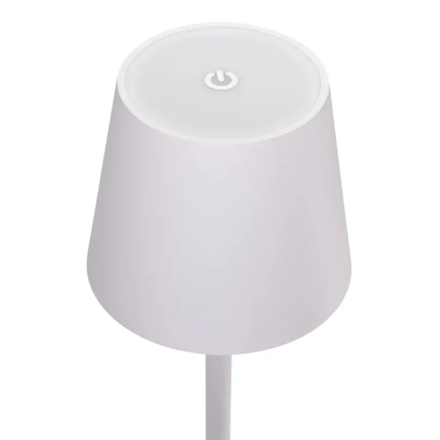 Securit | Witte Dimbare LED Tafellamp Feline | incl magnetische oplaadkabel
