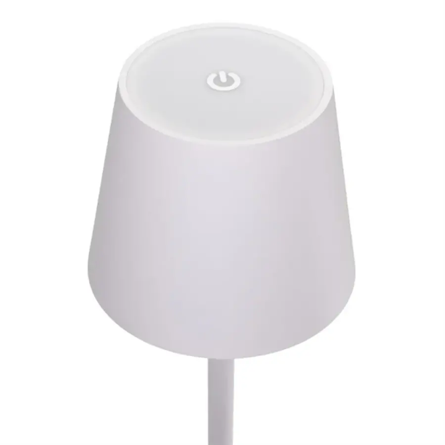 White Dimmable LED Table Lamp Feline | incl. magnetic charging cable