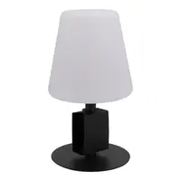 Black table lamp Michelle | incl. 3 attachable chalkboard labels