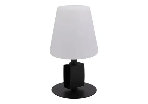  Securit Lampe de table noire Michelle | y compris 3 étiquettes tableau noir attachables 