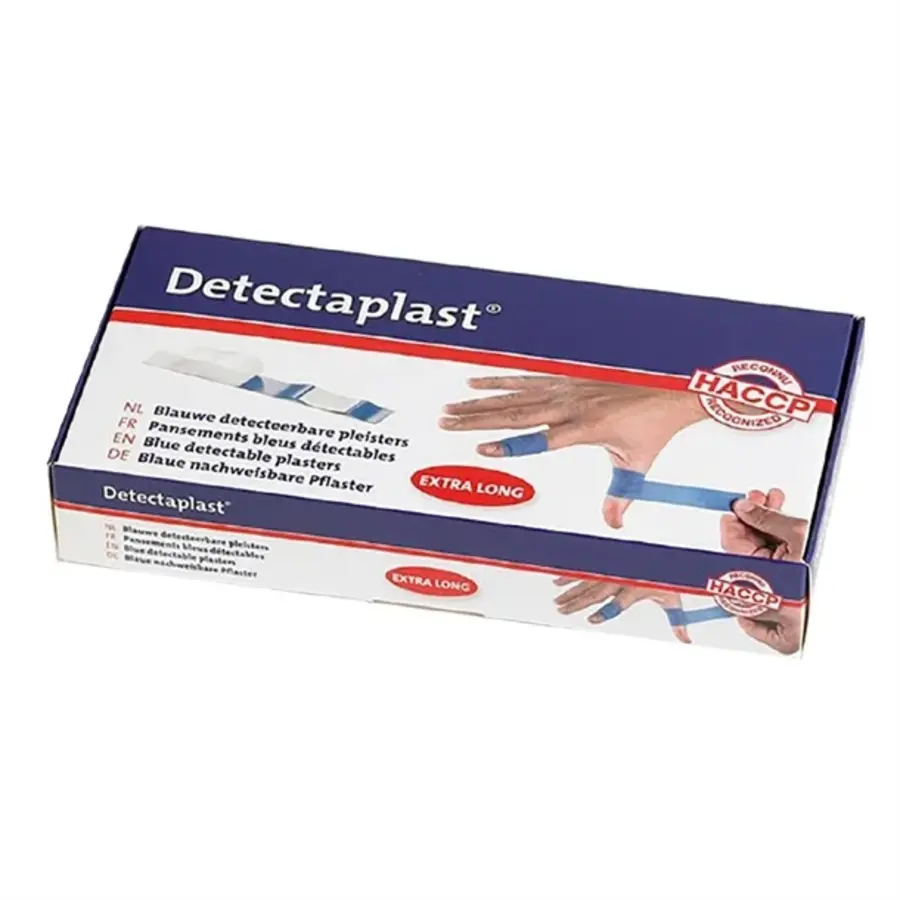 Détectaplast | plâtre élastique | 18 x 2 cm | 100 pièces