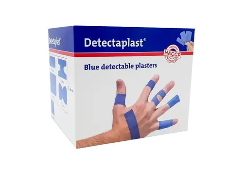  HorecaTraders Detectaplast | elastische Pflasterbox | 100 Stck. 