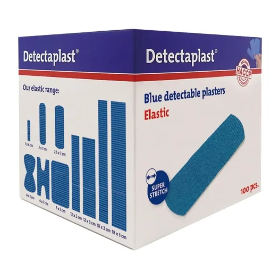 Détectaplast | plâtre élastique | 25x72mm | 100 pièces