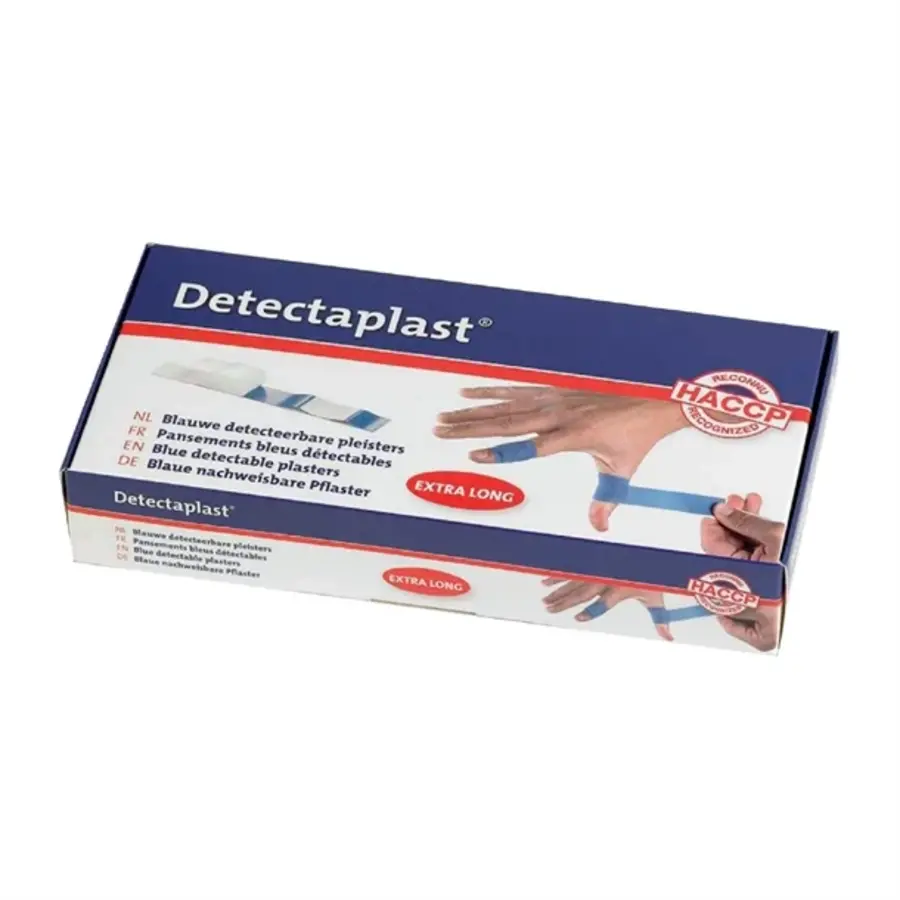 Detectaplast | wasserdichter Putz | 18 x 2 cm | 100 Stck.