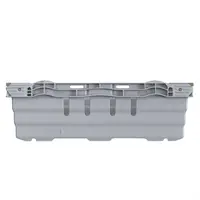 Polypropylene food box gray | 35L | 60x40x19cm