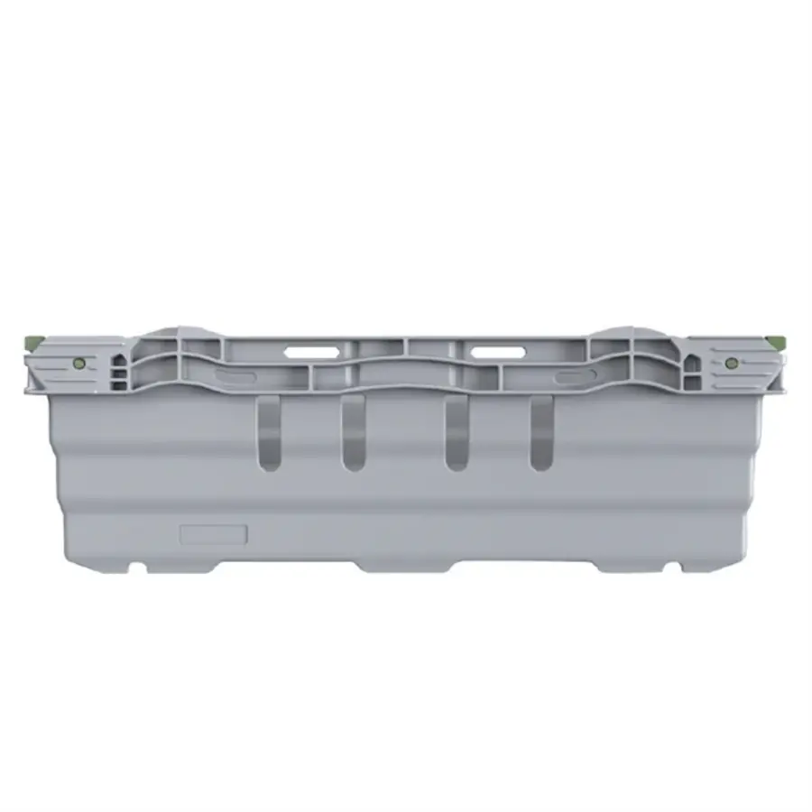 Polypropylene food box gray | 35L | 60x40x19cm