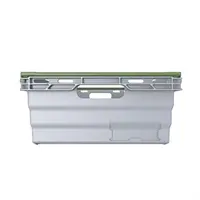 Lebensmittelbox aus Polypropylen, grau | 35L | 60x40x19cm