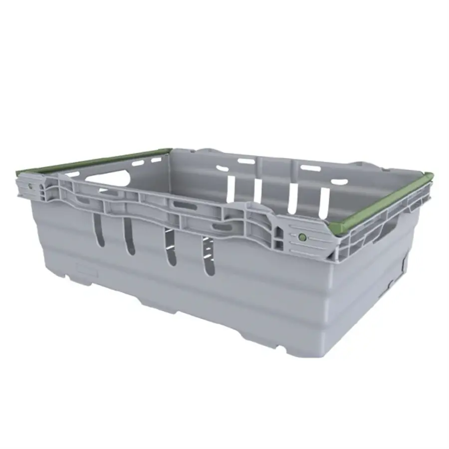 Polypropylene food box gray | 35L | 60x40x19cm