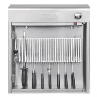 Stérilisateur de couteaux UV Capacité 14 lames | Acier inoxydable 430 | 230V | 60(h) x 51(l) x 15(p)cm