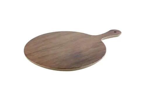  APS Serving board with round handle | oak effect | 300mm 